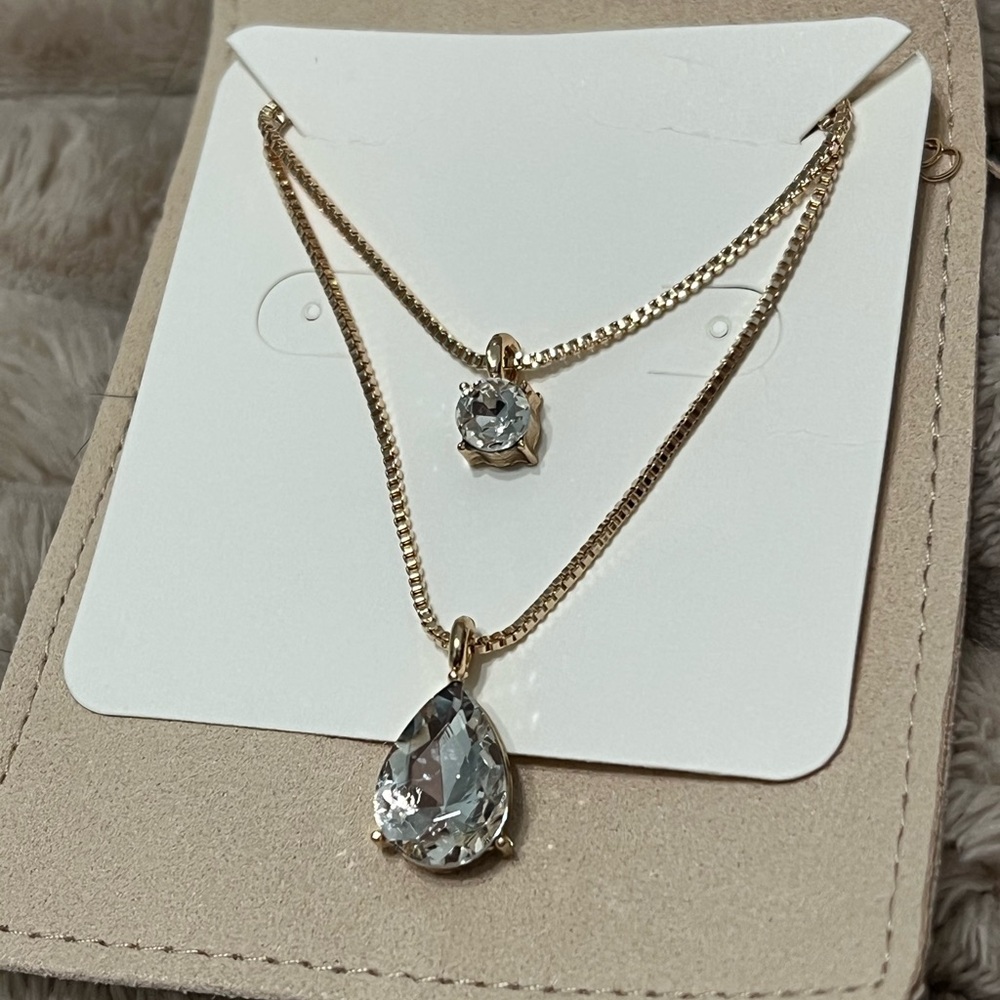 Elegant Gold and Silver Necklace Set